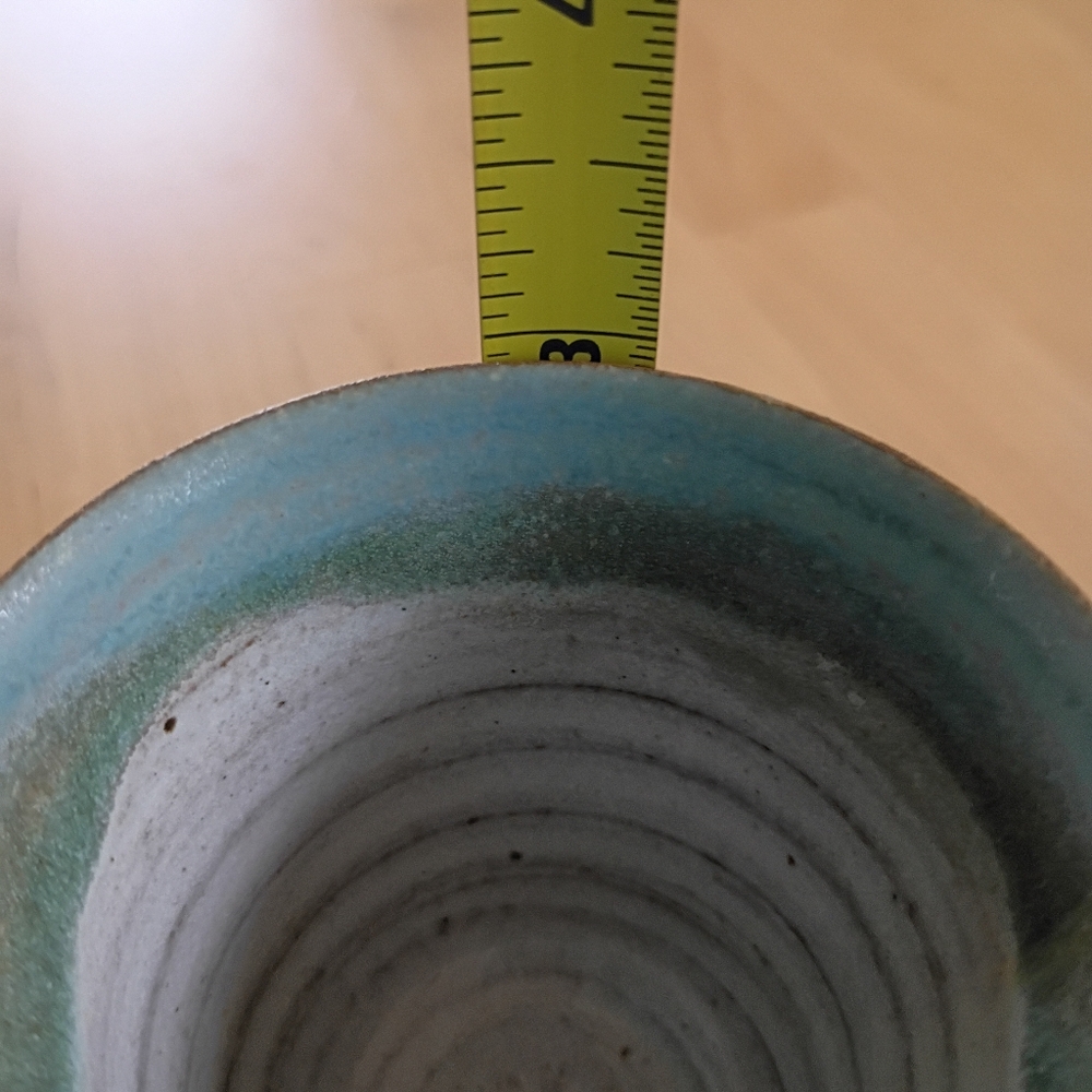 Small Handmade Ceramic Wine Or Whiskey Cup - Picture 4 of 5